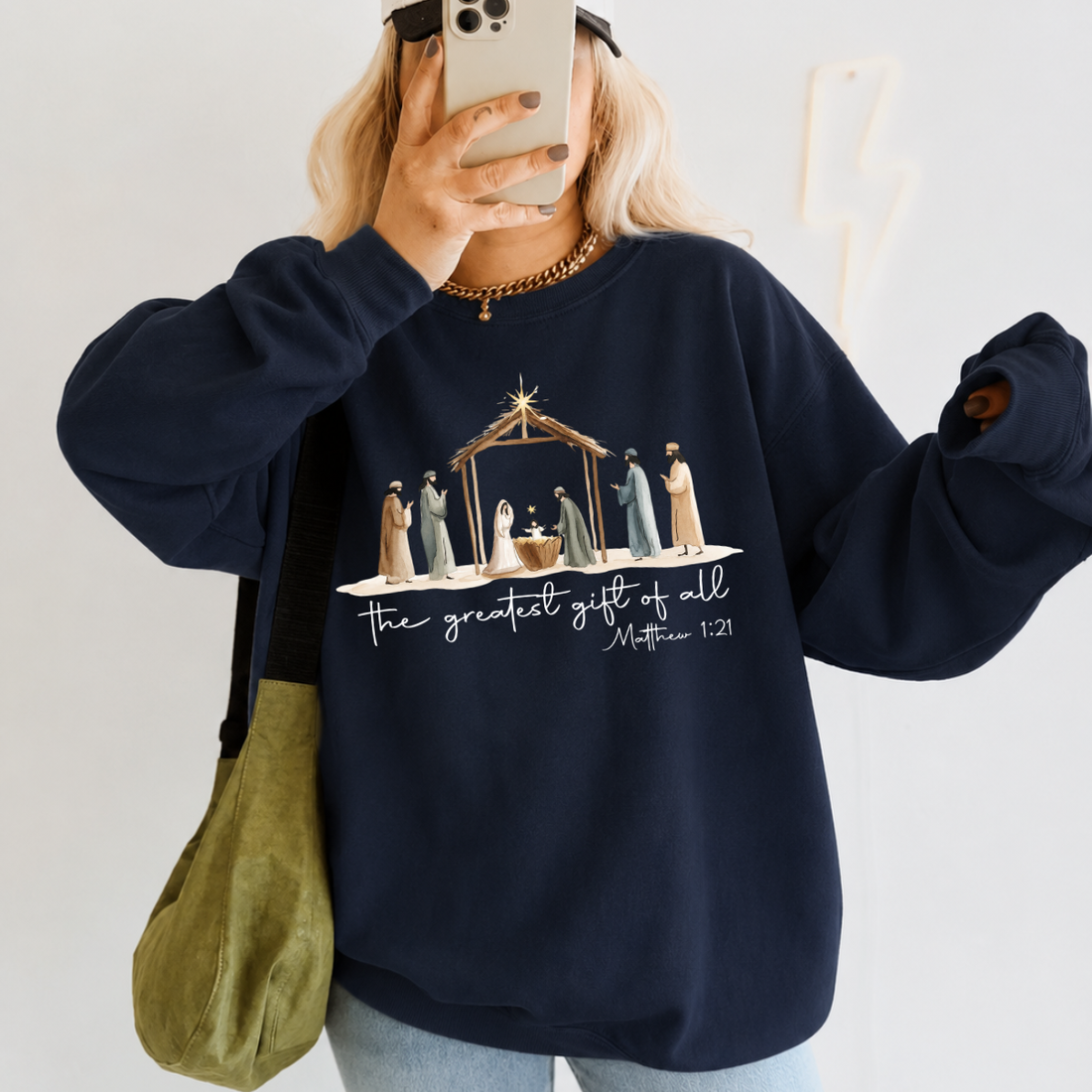 The Greatest Gift Of All Christmas Sweatshirt
