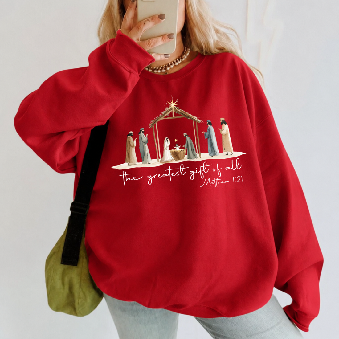 The Greatest Gift Of All Christmas Sweatshirt