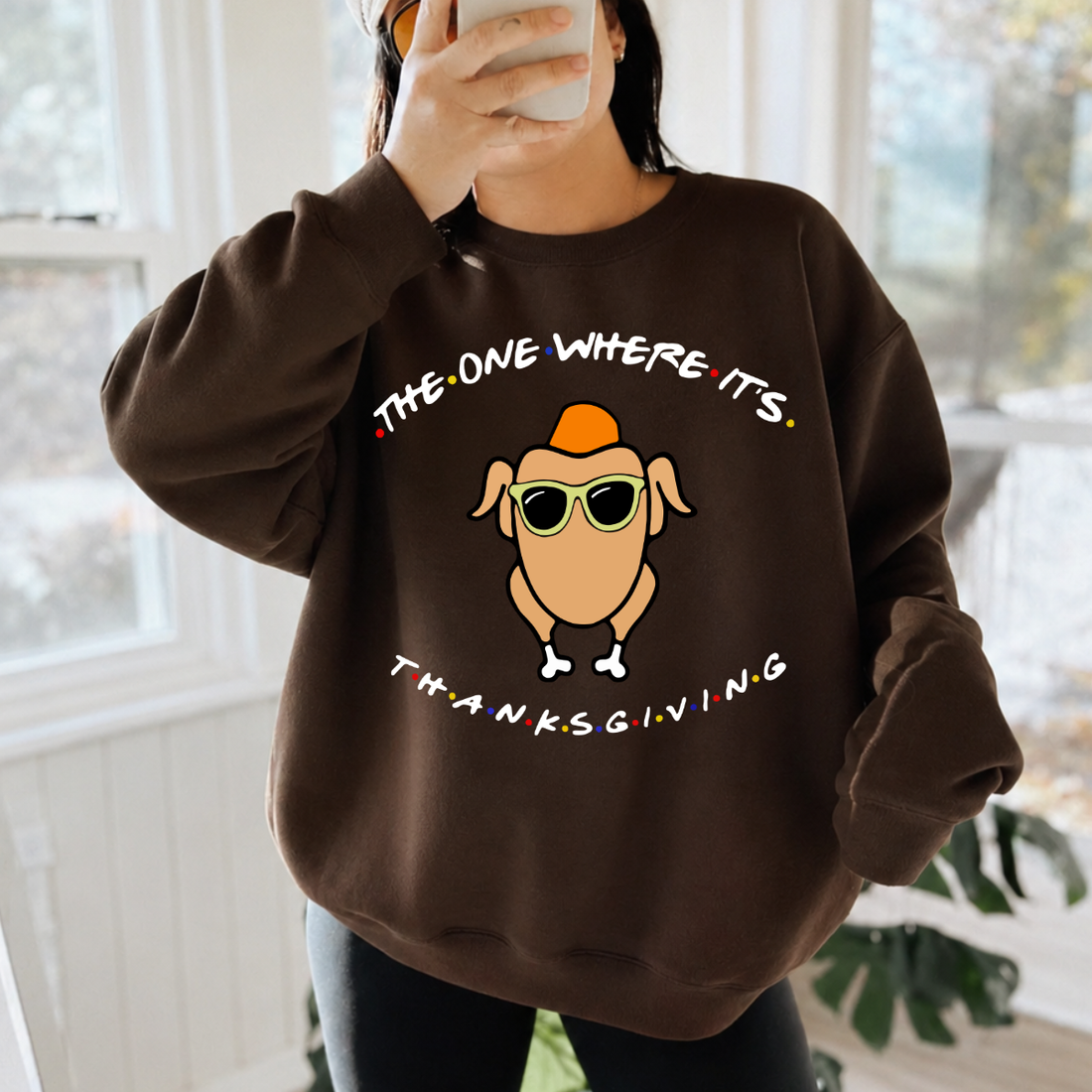 The One Where It’s Thanksgiving Turkey Sweatshirt