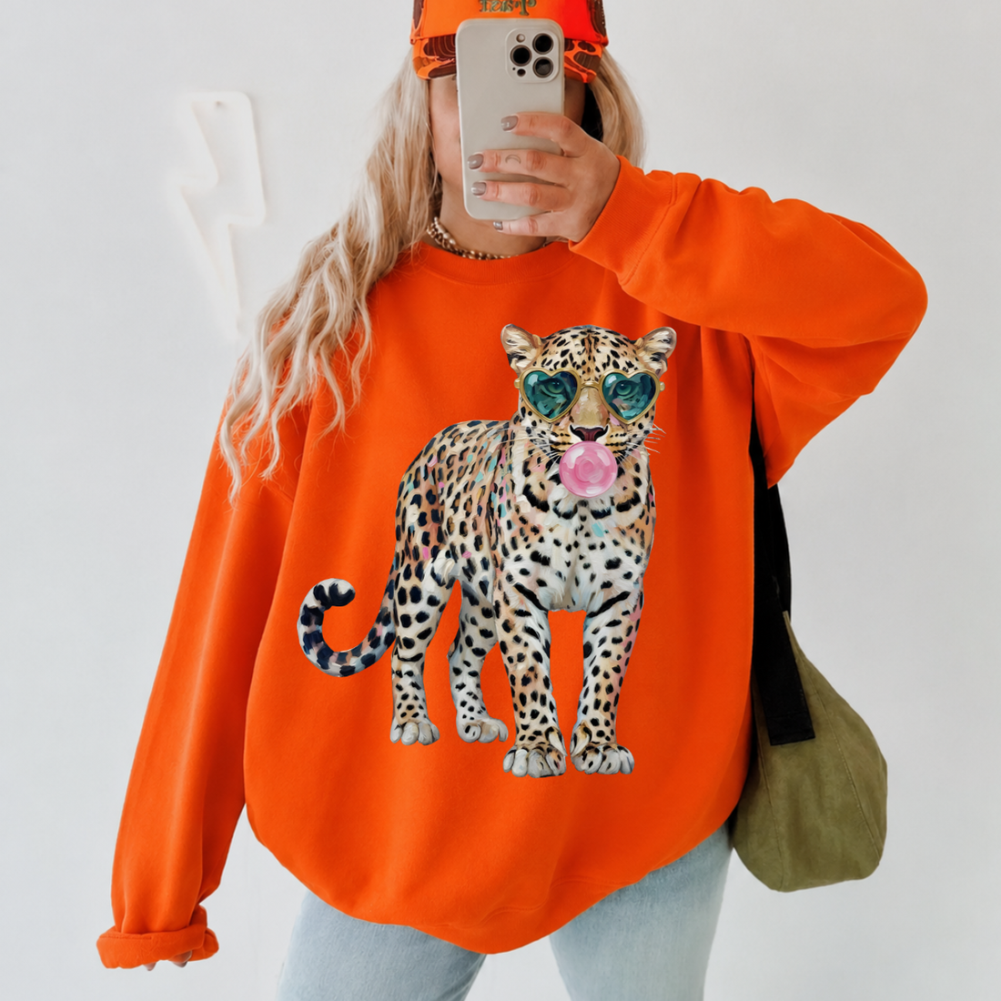 Leopard Bubblegum Sweatshirt