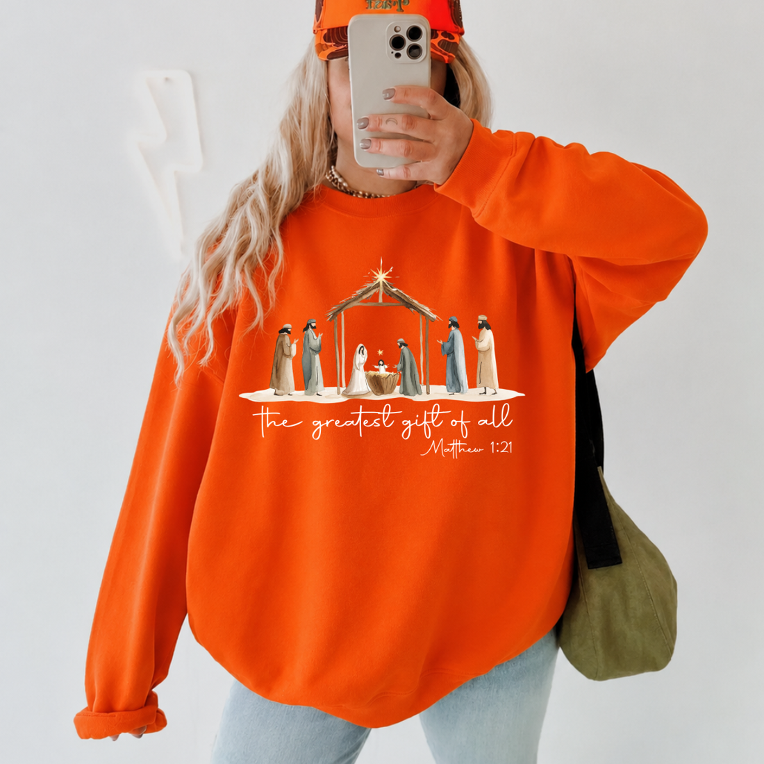 The Greatest Gift Of All Christmas Sweatshirt
