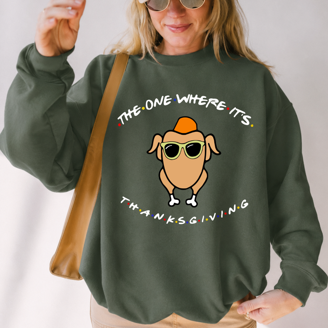 The One Where It’s Thanksgiving Turkey Sweatshirt