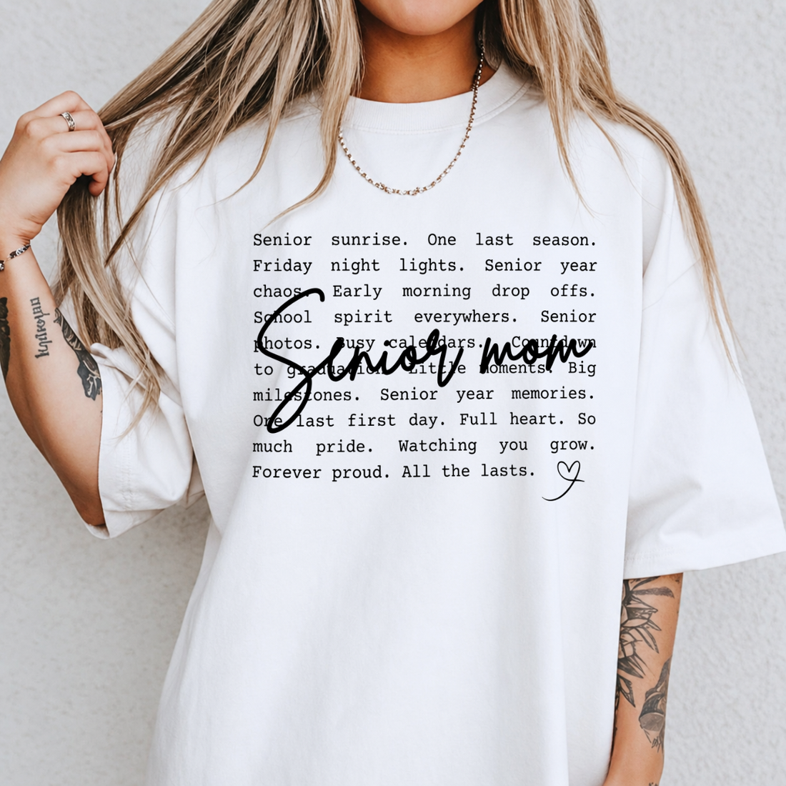 Senior Mom Memories Tee