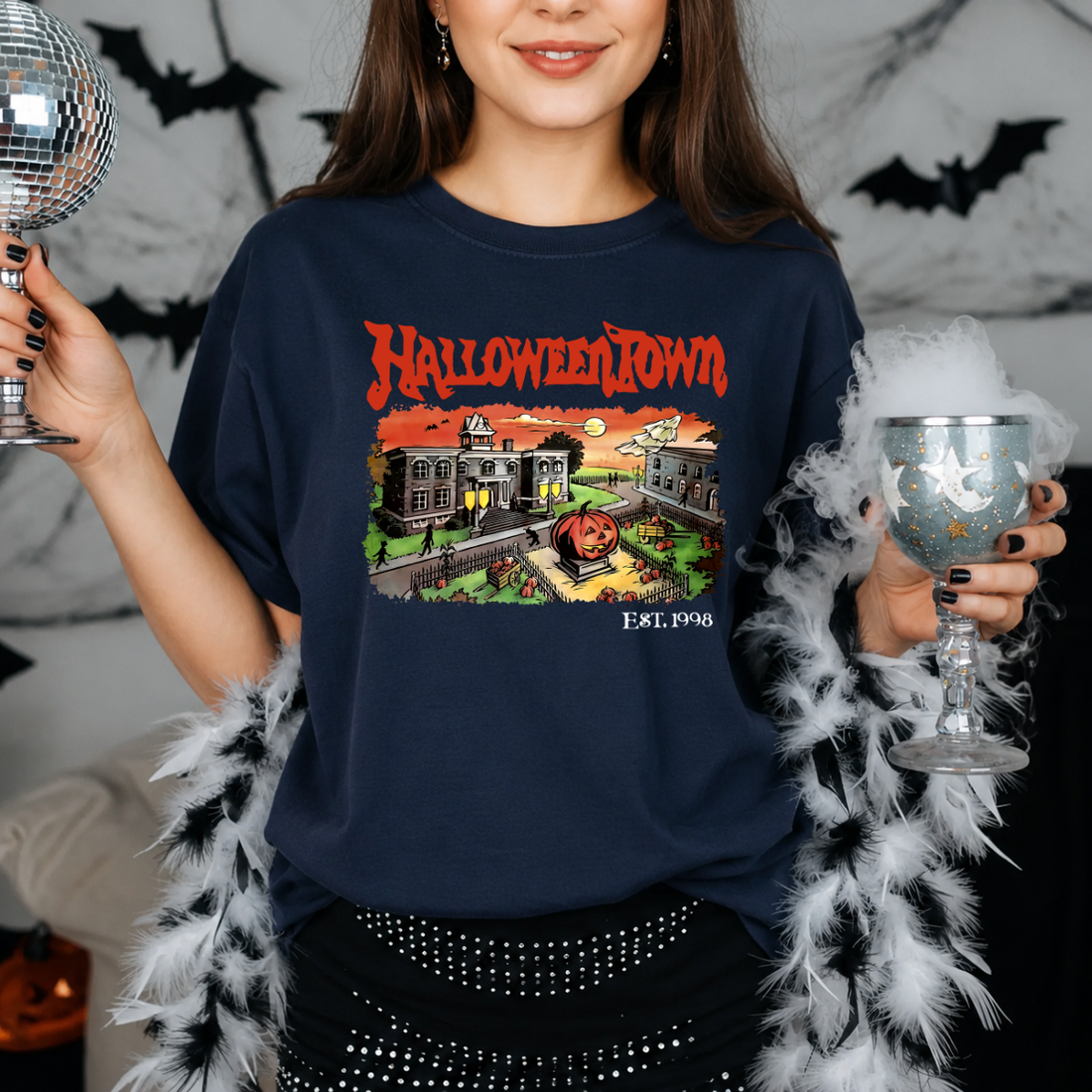 Halloween Town Est. 1998 Tee