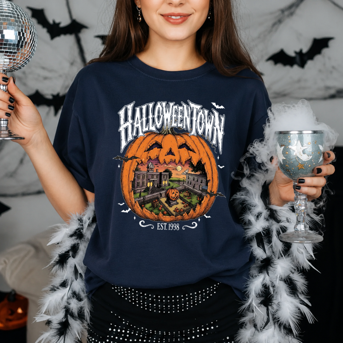 Halloween Town Pumpkin Tee
