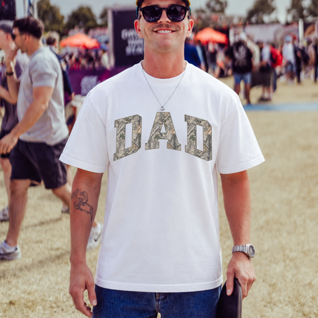 Camo Dad Tee