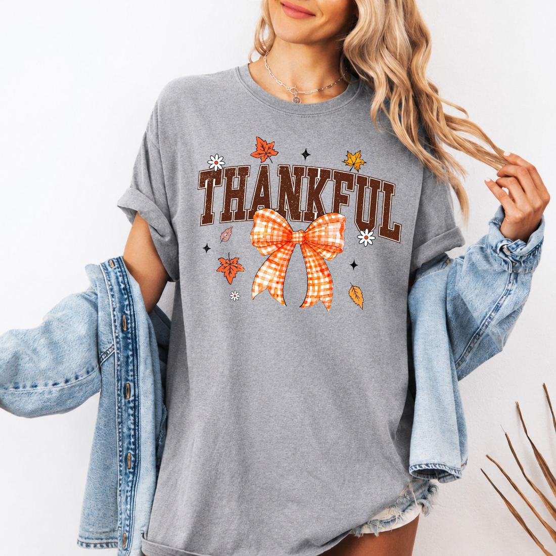 Thankful Bow Fall Tee