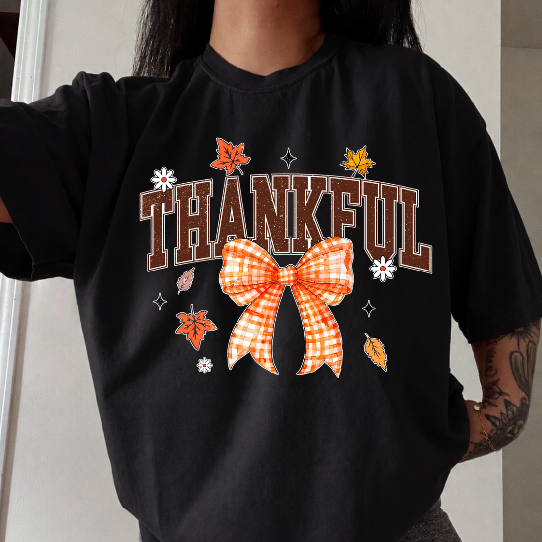 Thankful Bow Fall Tee
