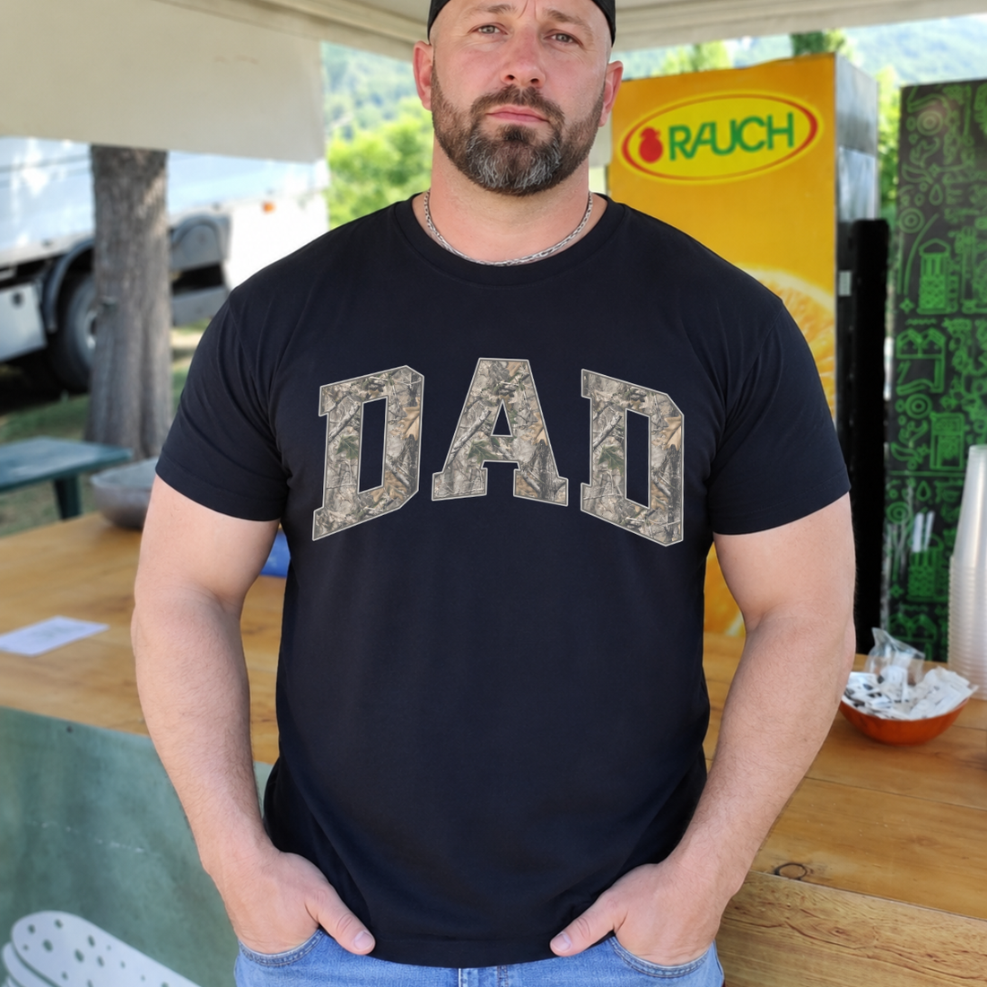 Camo Dad Tee