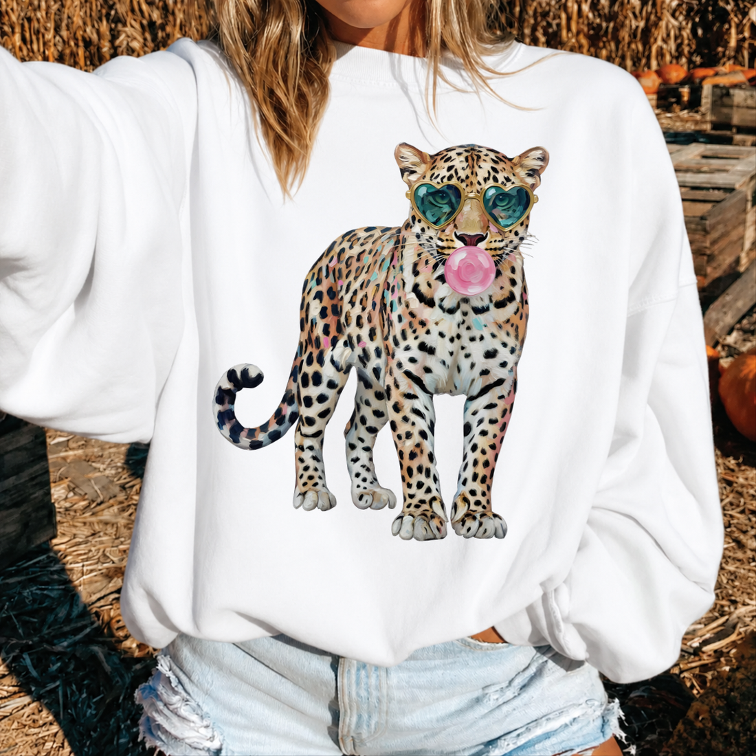 Leopard Bubblegum Sweatshirt