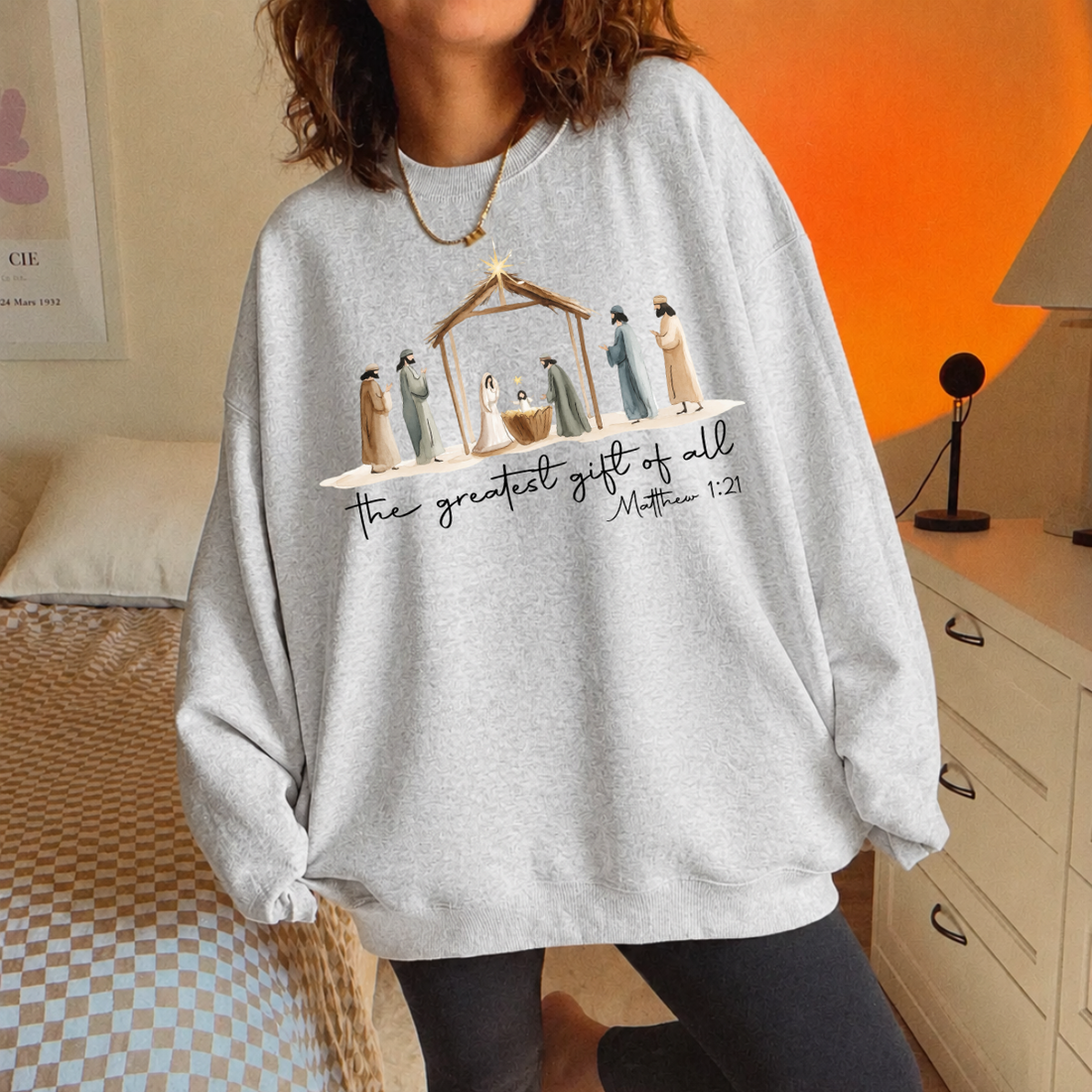The Greatest Gift Of All Christmas Sweatshirt