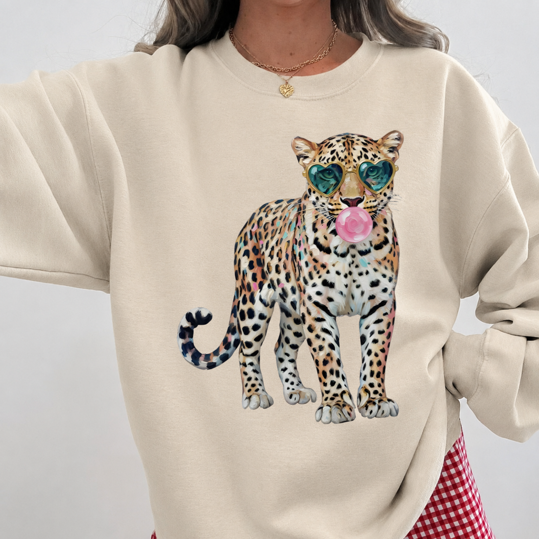 Leopard Bubblegum Sweatshirt