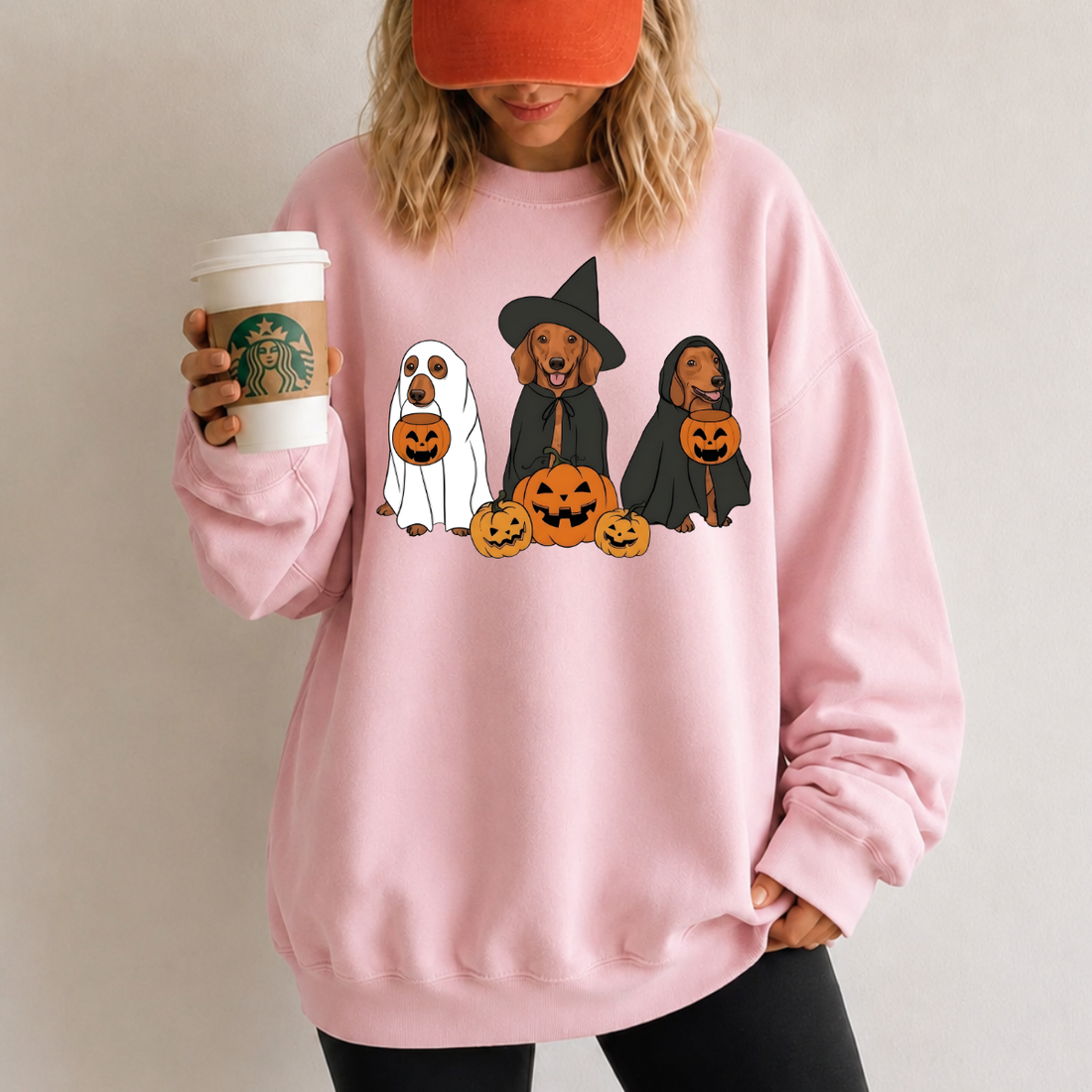 Halloween Dachshund Dogs Sweatshirt