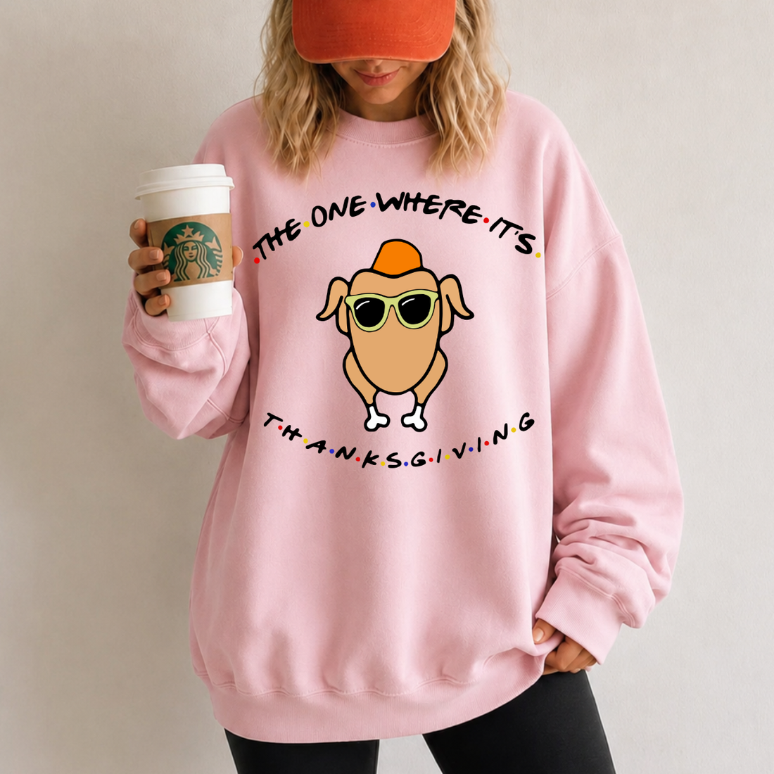 The One Where It’s Thanksgiving Turkey Sweatshirt