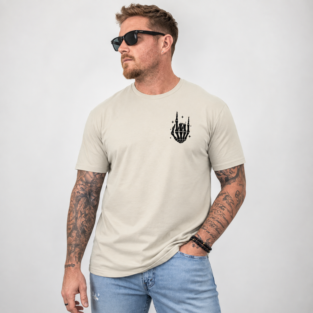 Just A Dad With The Milk Tee