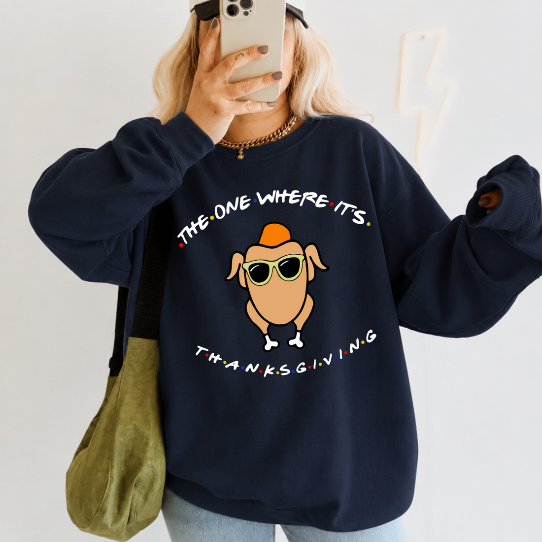 The One Where It’s Thanksgiving Turkey Sweatshirt