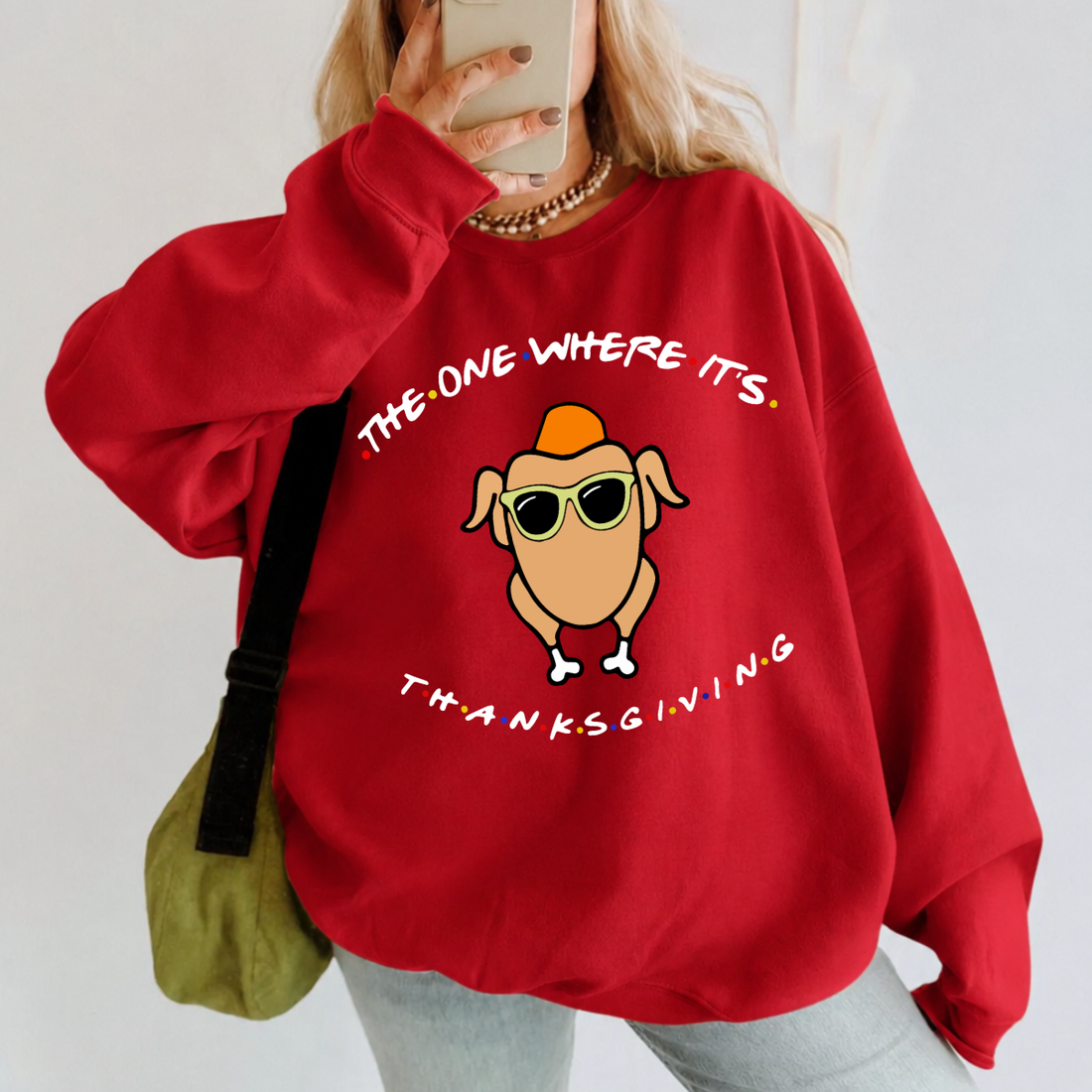 The One Where It’s Thanksgiving Turkey Sweatshirt