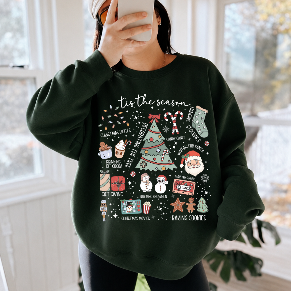 Tis The Season Christmas Sweatshirt