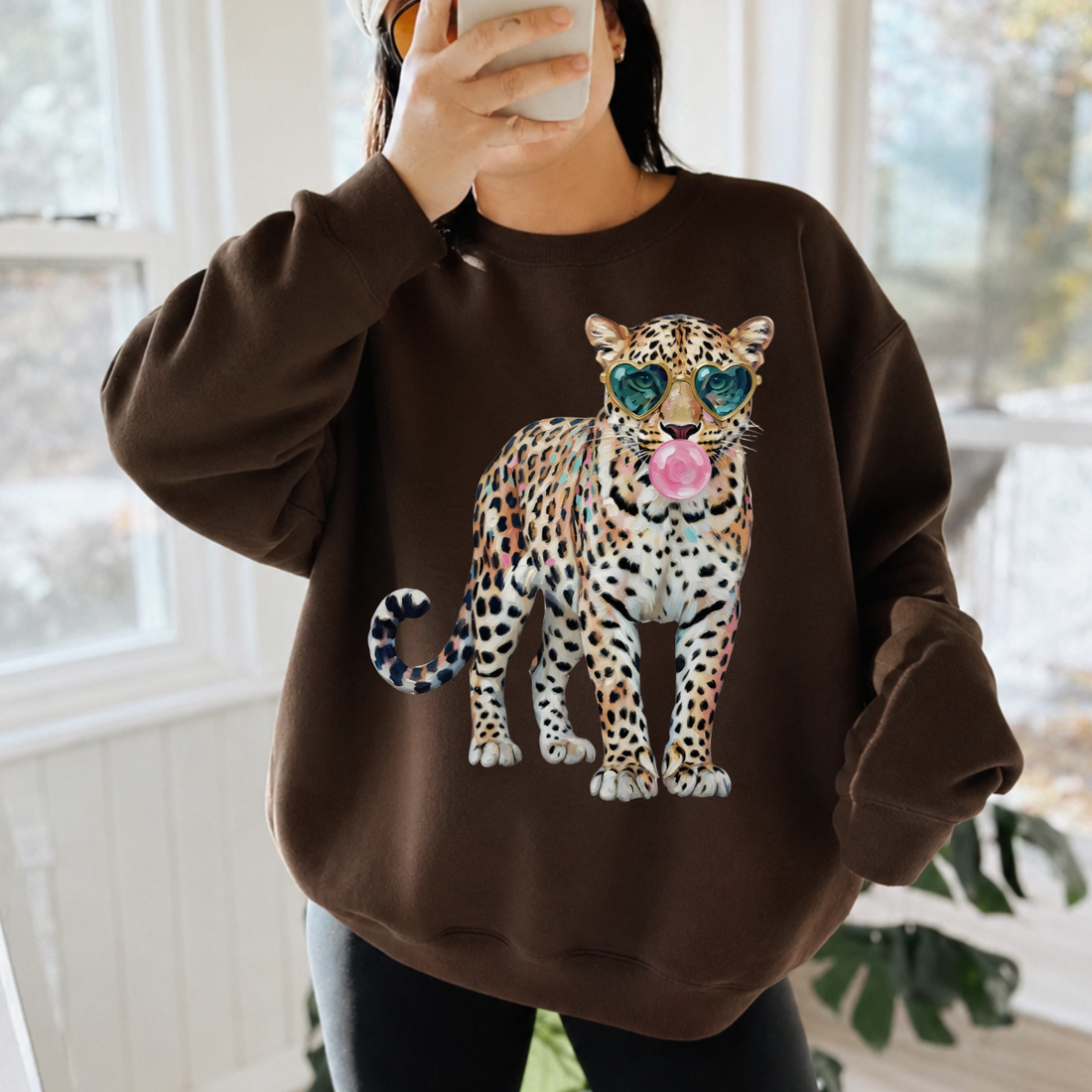 Leopard Bubblegum Sweatshirt