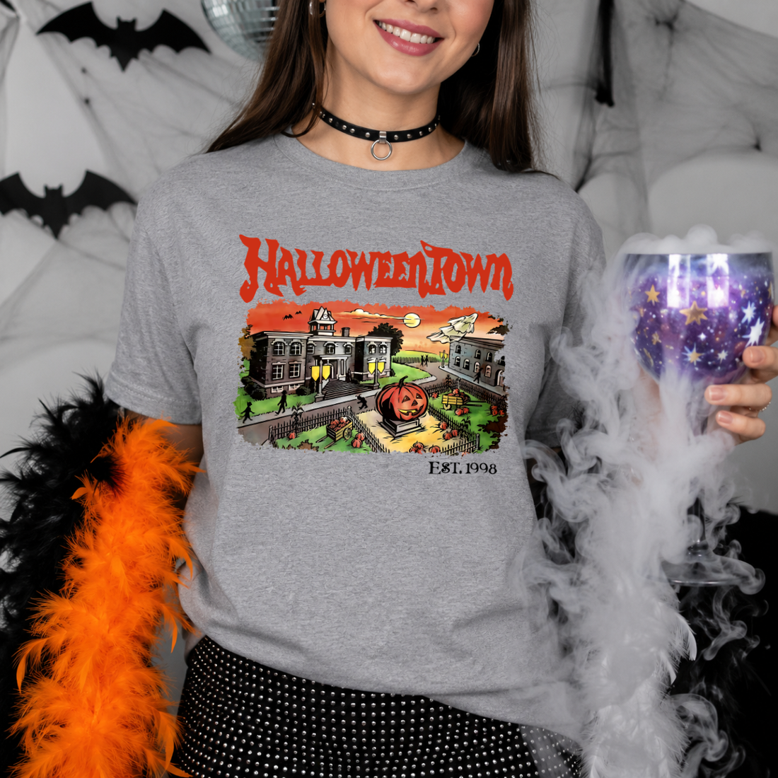 Halloween Town Est. 1998 Tee