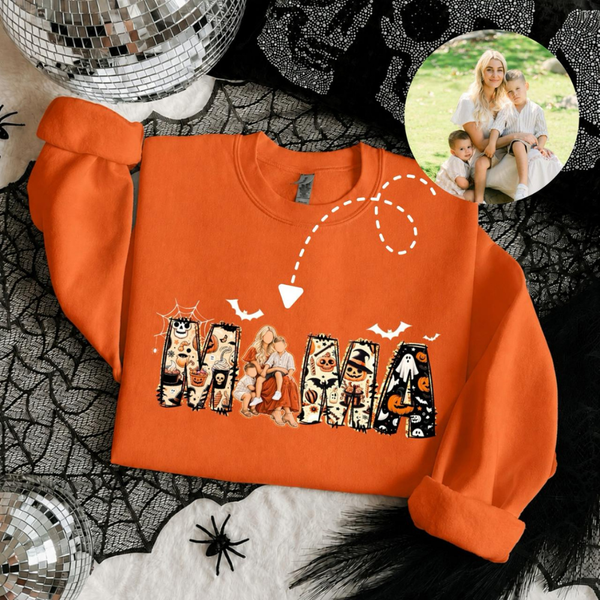 Custom Halloween Mama Sweatshirt