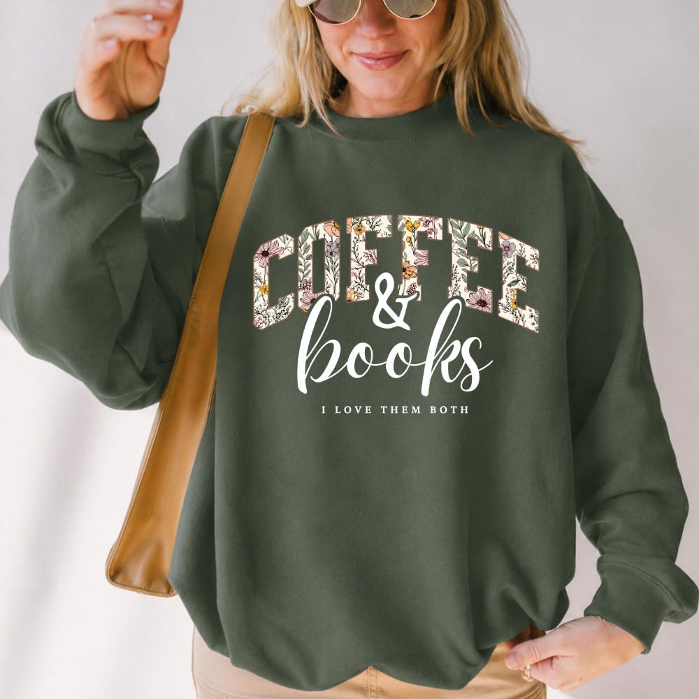 Coffee & Books Sweatshirt