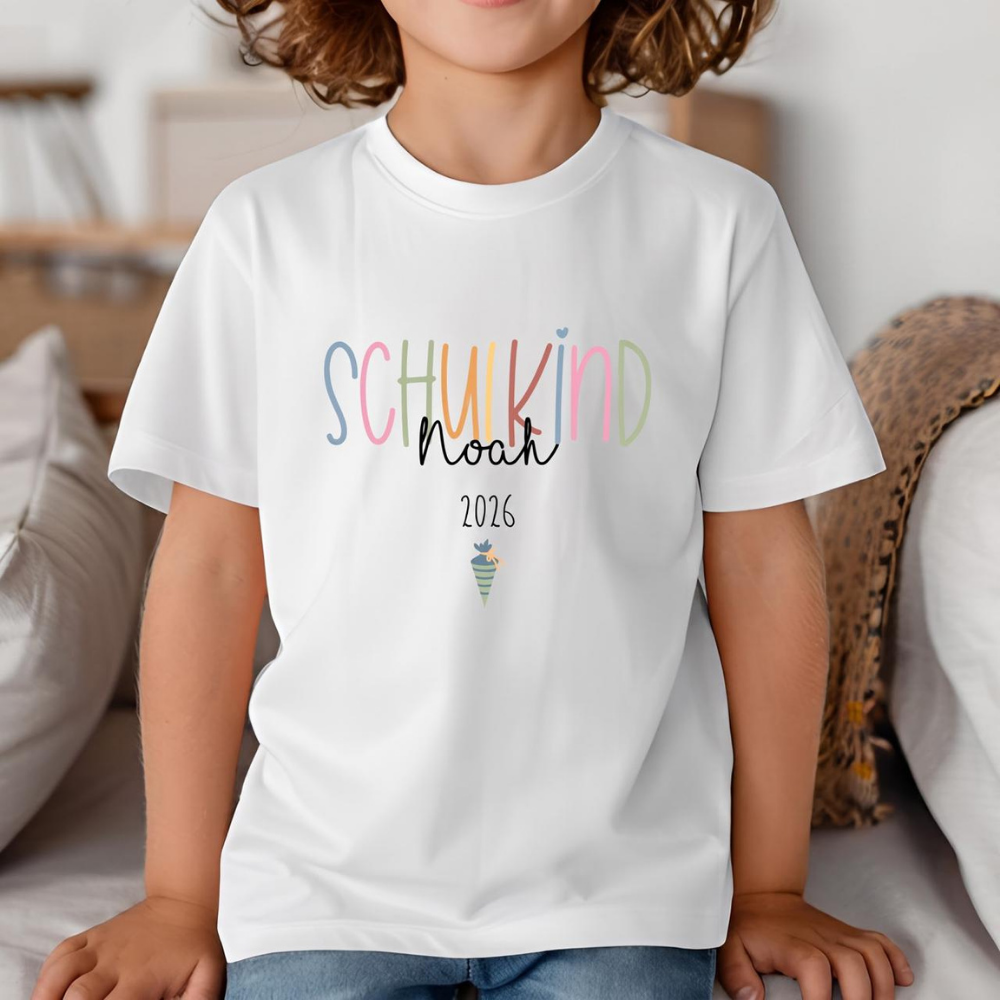 Personalized Schulkind Kids Tee