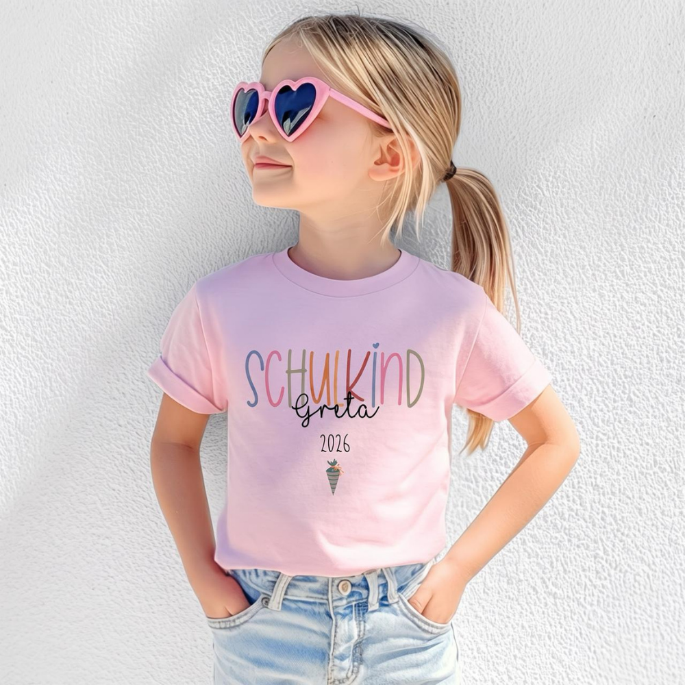 Personalized Schulkind Kids Tee