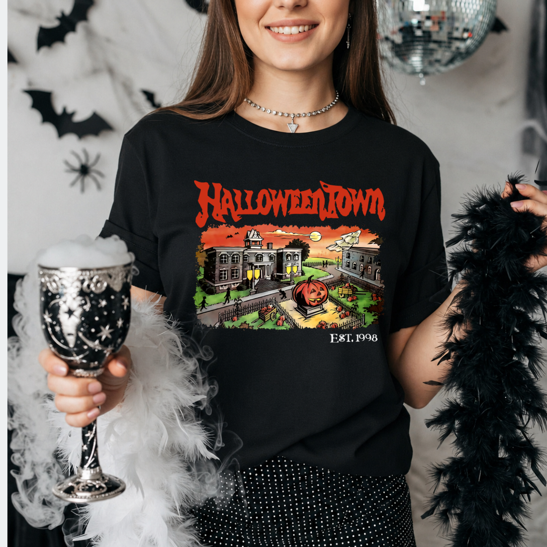 Halloween Town Est. 1998 Tee