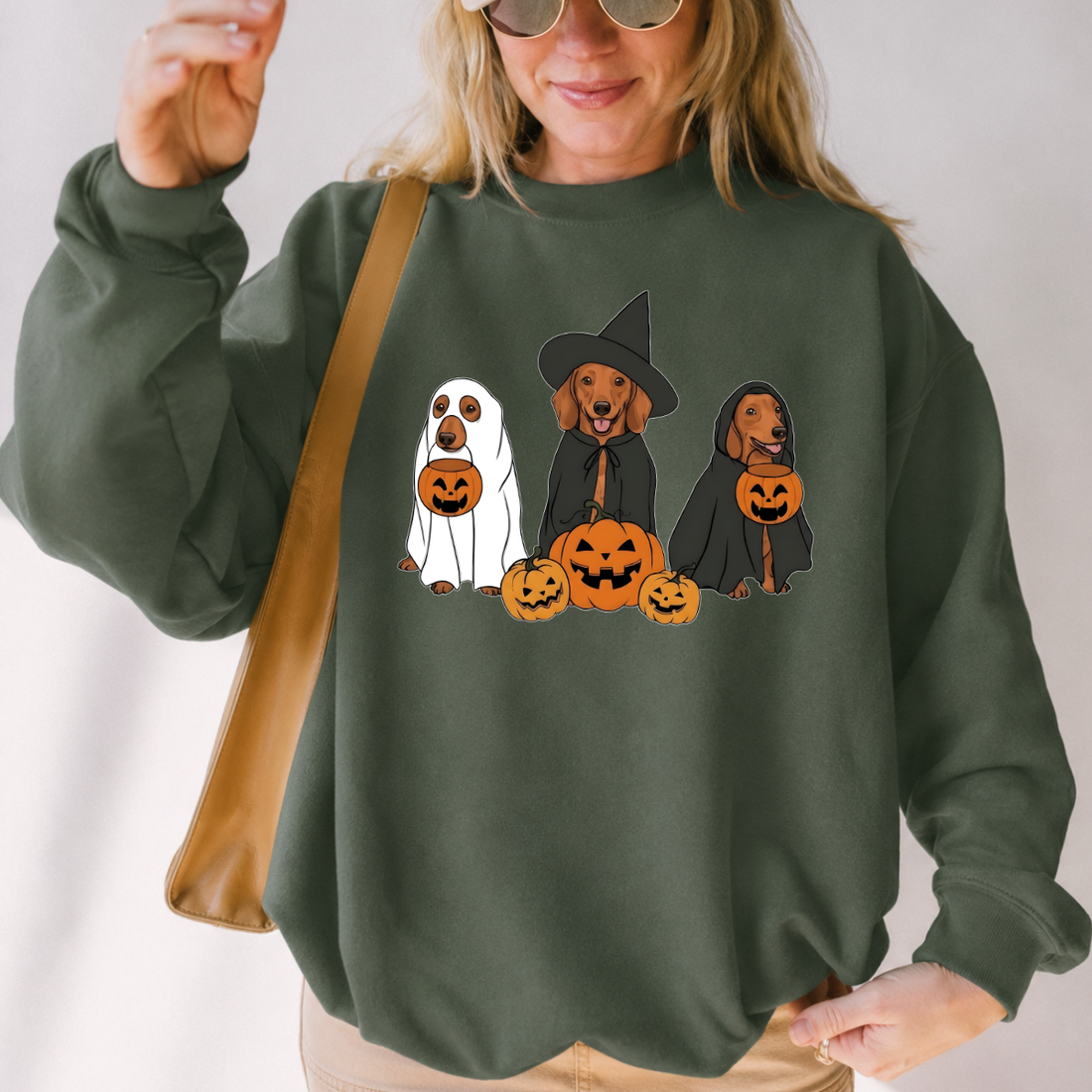 Halloween Dachshund Dogs Sweatshirt