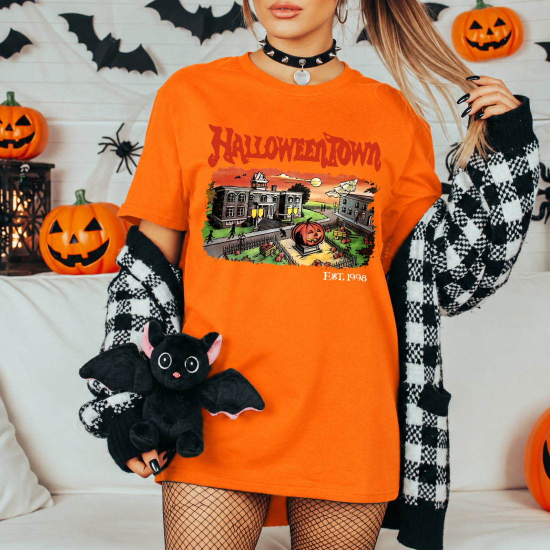 Halloween Town Est. 1998 Tee