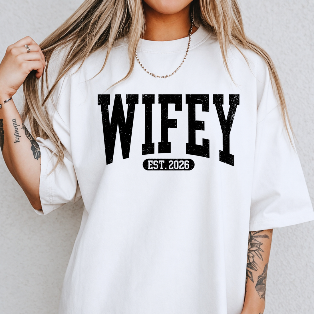 Wifey Est. 2026 Tee