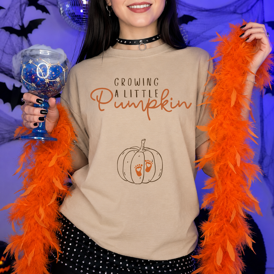 Growing A Little Pumpkin Maternity Tee