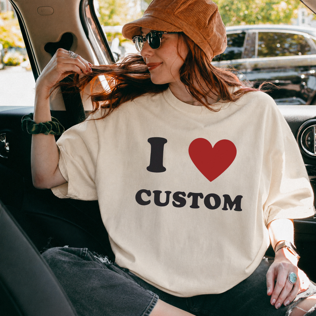 I Love Custom Tee