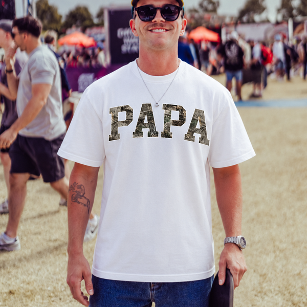 Camo Papa Tee
