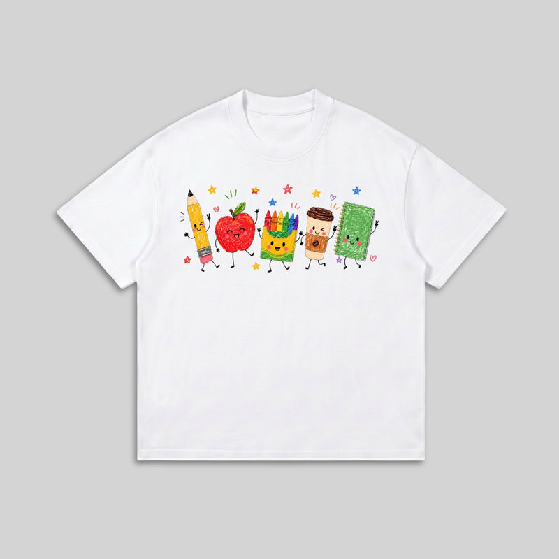 Back To School Shirt - Teacher & Student Graphic Tee - School Life T-Shirt