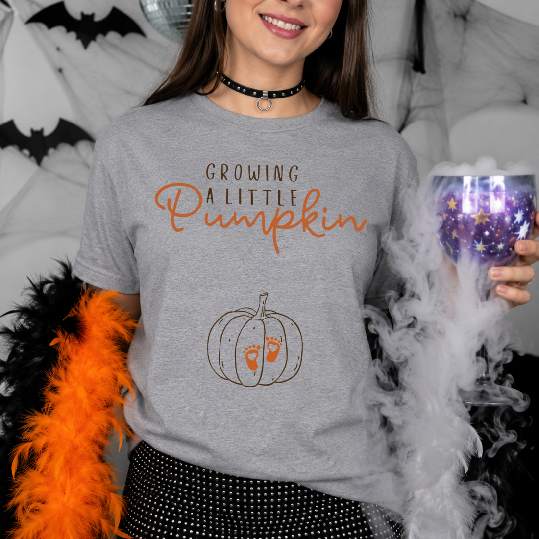 Growing A Little Pumpkin Maternity Tee