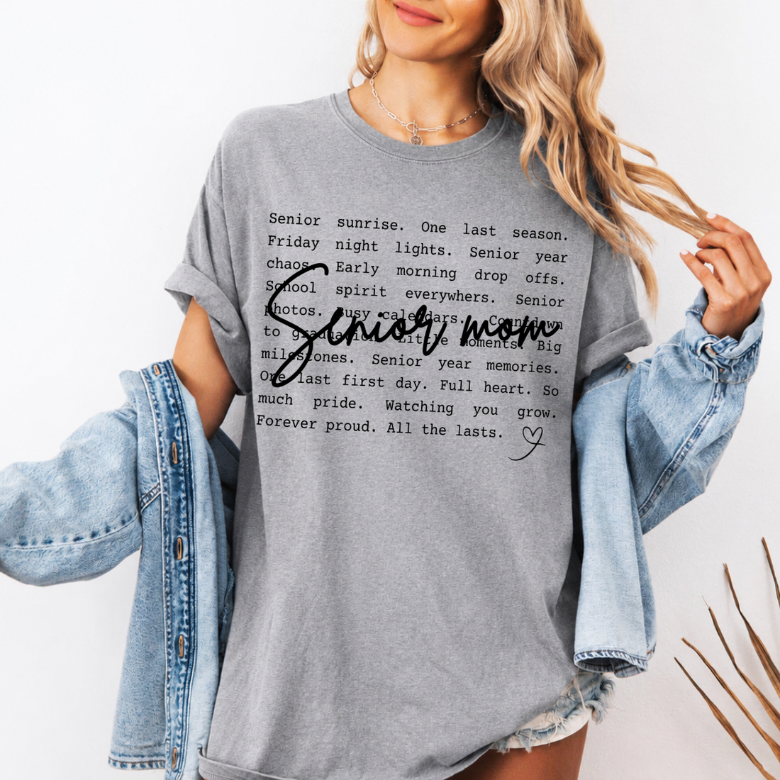 Senior Mom Memories Tee