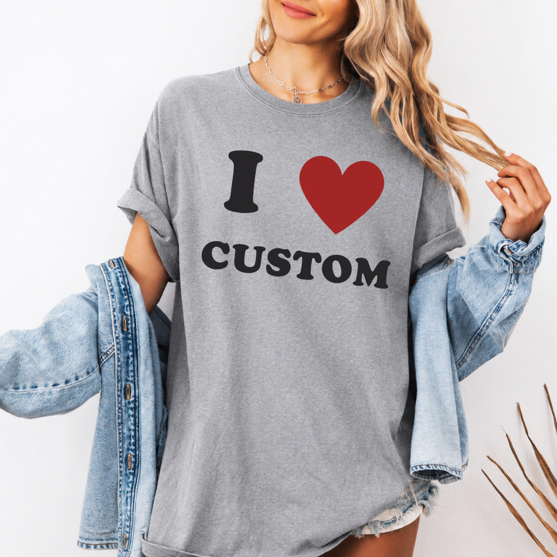 I Love Custom Tee