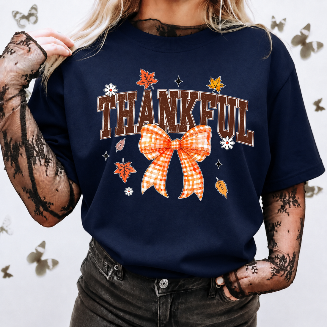 Thankful Bow Fall Tee