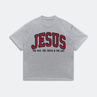Jesus The Way The Truth The Life T-Shirt - Christian Faith Bible Verse Tee - Religious Graphic Shirt
