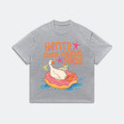 Hotter Than a Hoochie Coochie T-Shirt - Funny Retro Humor Tee - Meme Graphic Shirt