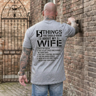 5 Things You Should Know About My Wife Tee