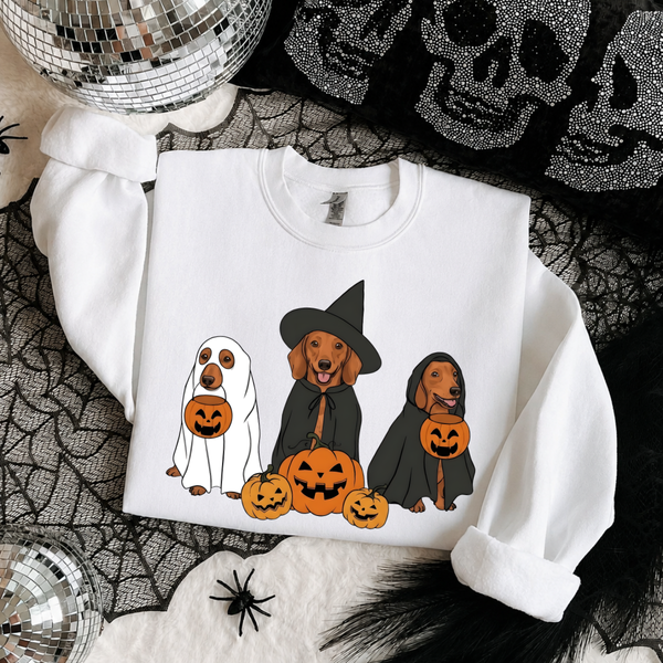 Halloween Dachshund Dogs Sweatshirt