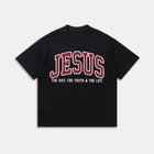 Jesus The Way The Truth The Life T-Shirt - Christian Faith Bible Verse Tee - Religious Graphic Shirt