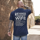 5 Things You Should Know About My Wife Tee