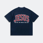 Jesus The Way The Truth The Life T-Shirt - Christian Faith Bible Verse Tee - Religious Graphic Shirt