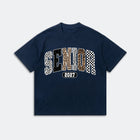 Leopard Senior 2027 T-Shirt - Animal Print Graduation Tee - High School College Senior Shirt