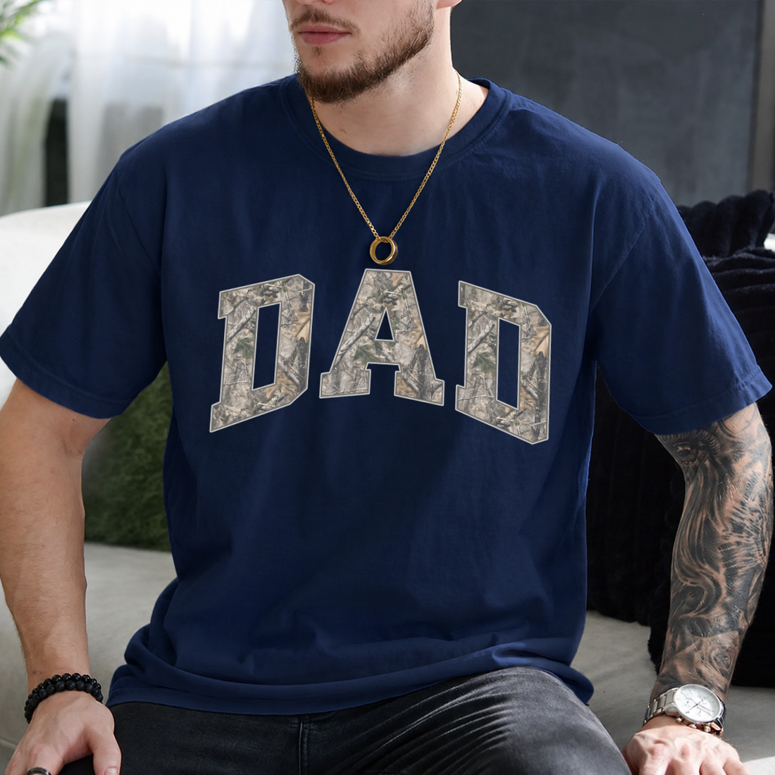 Camo Dad Tee