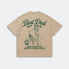 Best Dad By Par T-Shirt - Golf Lover Humor Tee - Father’s Day Gift Shirt